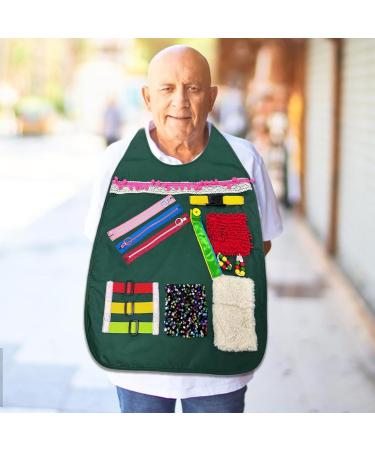 Dementia Fidget Apron | Dementia Products For Elderly - Flexible Play Sensory Stimulation Dementia Care Products For Grandma Grandpa - Buy Online on GoSupps.com
