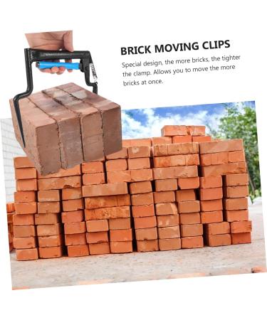 Veemoon Tools Brick Lifting Clamp Brick Block Carrier Tool Brick Block Carrier Pliers Clips Adjustable Paver - Buy Online on GoSupps.com