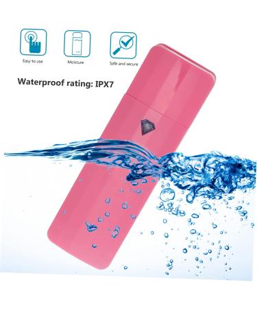 Mikinona Spray Beauty Instrument Facial Spray Bottle Portable Face Steamer Face Mist Face Oxygen Sprayer Moisturizing Facial Humidifier Red Bride The Face Plastic Slippery Surface 11.5x4cm Red - Buy Online on GoSupps.com