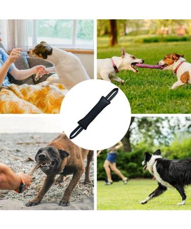 Dongker Dog Bite Sausage - 30cm Tug Toy for K9 Training | Durable Two Loops Reflex Handle for Obedience & IPO - Buy Online on GoSupps.com