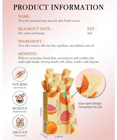 Mini Hand Cream Gift Set-30Pack Small Hand Lotion Travel Size Bulk Hand Cream Fragrance Moisturizing Hand Care For Dry Cracked Hand Baby Bridal Shower Wedding Favors Christmas Kit for Women-Grapefruit 30pcs Grapefruit - Buy Online on GoSupps.com