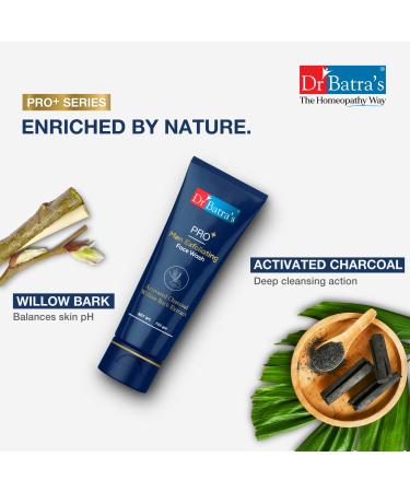 Dr Batra's PRO+ Men Exfoliating Face Wash 100 gm - Revitalize Your Skin | International Shipping Available - Buy Online on GoSupps.com