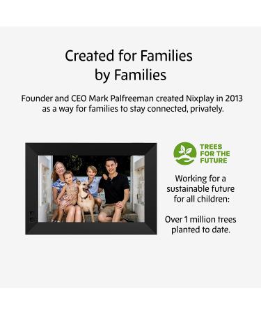Nixplay 10.1 Inch Smart Digital Picture Frame | Share Videos and Photos Instantly via Email or App - Buy Online on GoSupps.com