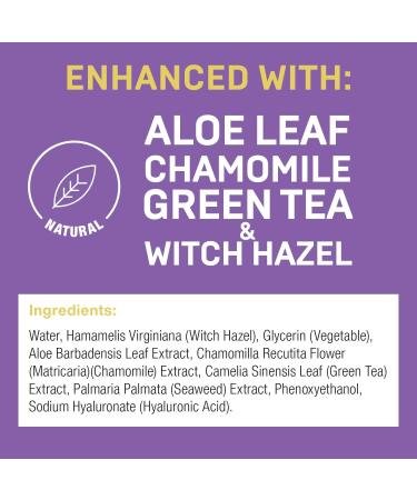 Hyalogic Facial Toner with Witch Hazel - Alcohol-Free Hydrating Astringent with Hyaluronic Acid & Aloe Vera | 8oz - Shop Internationally - Buy Online on GoSupps.com