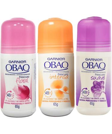 Obao Assorted Deodorant for Women - Pack of 3