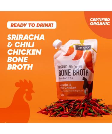 Broya Bone Broth Variety Pack - Grass-Fed Beef Bone Broth & Organic Chicken Bone Broth - Keto and Paleo Friendly Gluten-Free Ready to Sip or Cook - 500 ml (8 Pack) Variety 500 ml (Pack of 8) - Buy Online on GoSupps.com