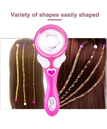 Electric Braider DIY Braiding Hair Style Tool for Girls Electric Braid Portable Electric Hair Curler Tool - Buy Online on GoSupps.com