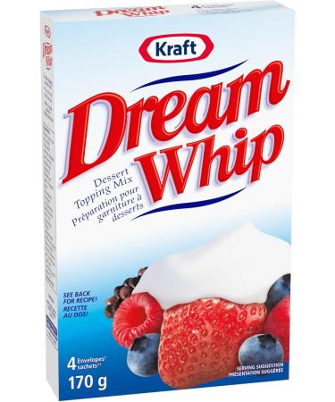 Kraft Dream Whip Whipped Topping Mix 170g 170 g (Pack of 1) - Buy Online on GoSupps.com