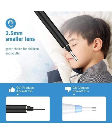 XIXIDIAN Earwax Removal Kit Ear Wax Removal Ear Cleaner with Camera 1080P HD Endoscope Earwax Remover Tool with 6 LED Lights Wireless Ear Otoscope Ear Cleaning Tool - Buy Online on GoSupps.com