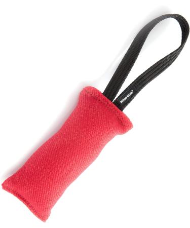 Dingo Gear Cotton Nylon Bite Sausage for Dog Training | IGP IPO Obedience Protection | 20x7 cm Red - Buy Online on GoSupps.com