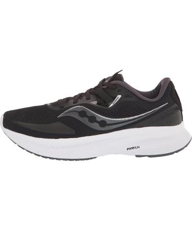 Saucony Men's Guide 15 Running Shoe 10.5 Wide - Black/White - Buy Online on GoSupps.com