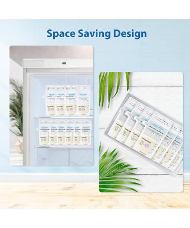 Buy Mommed Breast Milk Storage Bags - 60 Pcs 180ml/6oz Double Sealed for Cooling & Freezing - Ideal for Breastfeeding - Buy Online on GoSupps.com