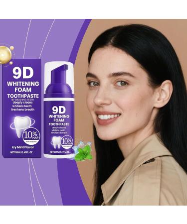  Generisch Foaming toothpaste for adults - 50 ml - For teeth whitening - For freshness and odor control - Deep cleaning toothpaste - Suitable for adults and women - Buy Online on GoSupps.com