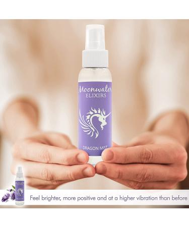 Lavender Smudge Spray - Aura Cleansing & Negative Energy Clearing. Protection, Relaxation & Grounding with Moonwater Elixirs, Crystals & Reiki. 4oz - Buy Online on GoSupps.com