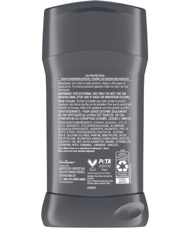 Dove Men + Care Clean Comfort 72H Antiperspirant Deodorant Stick for men with 1/4 Moisturizing Cream and Vitamin E and a Non-Irritant Formula 76 g 2 pack - Buy Online on GoSupps.com