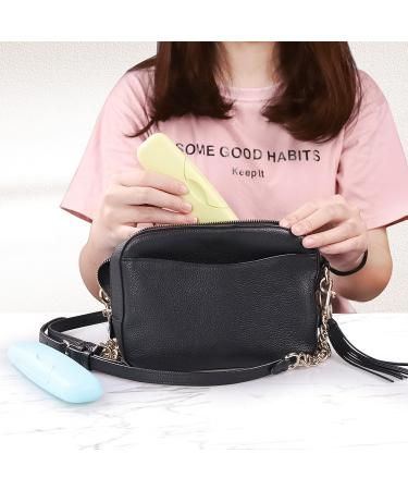 Tampon Storage Bag 3 Pack - Plastic Female Product Bags 6 x 2 x 1 for Women & Girls - Buy Online on GoSupps.com