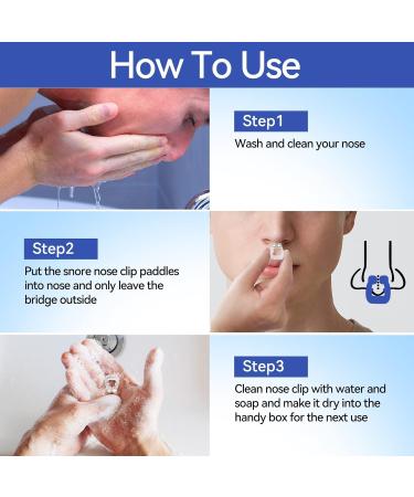 Taoscare Anti Snoring Devices Snoring Solution for Men and Women Silicone Magnetic Nose Clip Effective Hale Breathing Aid Stop Snoring Aids to Snooze Sleep (10 Pack) - Buy Online on GoSupps.com