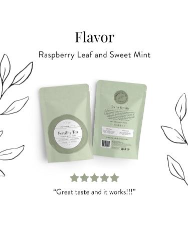 Organic Fertility Tea 30 Tea bags - Buy Online on GoSupps.com