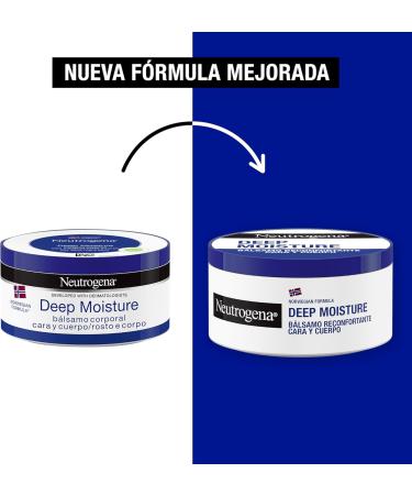  Neutrogena Neutrogena Norwegian Formula Deep Moisture Comforting Balm (2 x 300ml pack) moisturizing body and face cream with Pro-Ceramide technology for dry skin - Buy Online on GoSupps.com