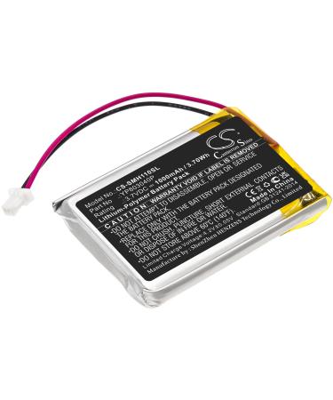 3.7V 1000mAh YP803040P Battery Replacement is 10C Pro 10C