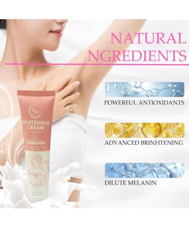 Ninnyi Underarm Lightening Cream Armpit Bleach Products Dark Spot Remover Reduce Odor Skin Moisture - Buy Online on GoSupps.com
