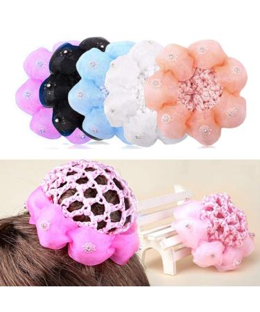 5pcs Girls Sequins Ballet Dance Hair Bun Accessories | International Shipping - Buy Online on GoSupps.com
