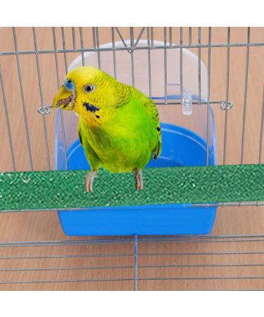 PINVNBY Parrot Bird Bath Box with Perches Stand - Ideal for Small Birds - 5 PCS Random Color - Buy Online on GoSupps.com