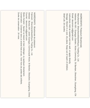 Potassium Bicarbonate 10oz - 100% Pure Potassium Bicarbonate Powder for Plants Cakes Wine Making Leavening - Food Grade Potassium Bicarbonate Powder Leavening Agent for Baking Cookies Snacks - Buy Online on GoSupps.com