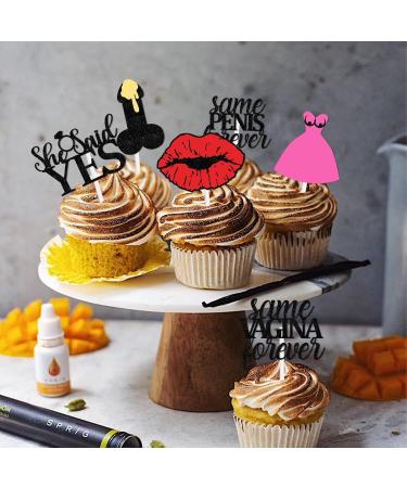 S-Cp-1037Ice Cream Fruit Dessert Cupcake Topper Colorful Glitter Happy Birthday Sensory Pop Game Theme Decor Supplies Baby Shower Boys Girls Birthday Party Decorations - Buy Online on GoSupps.com