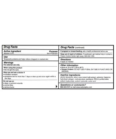 Natureplex Advanced Scar Gel with Allantoin 1.25 Oz + Bonus Lip Balm - Reduce Appearance of Scars - Contains Collagen - 1.23 Ounce - Buy Online on GoSupps.com