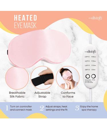 Heated Eye Mask for Dry Eyes - Stye Treatment and Relief for Blepharitis, Pink Eye - Dry Eye Therapy Mask by DiviniTi - Buy Online on GoSupps.com