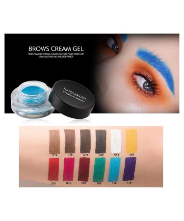 Kyannkara Waterproof Eyebrow Cream Pomade Gel with Brush | Smooth Walnut Eyebrow Makeup for Long-lasting Definition - Buy Online on GoSupps.com