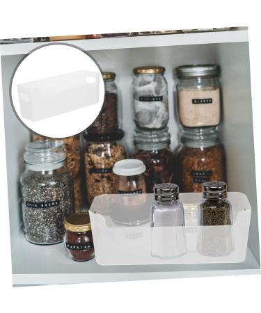 EXCEART 3pcs Small Shelf And Containers for Organizing Bin Fruit Container Size Holder Refrigerator Transparent 25.5X9.5X8.5CM - Buy Online on GoSupps.com
