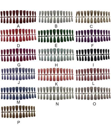 dijiusidy Lady Art Nails Long Removable Fashion Full Cover Patch Professional Colorful European Detachable Manicure Tools - Buy Online on GoSupps.com