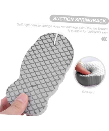 Housoutil 8 Pcs Bath Sponge Set Natural Loofah Body Scrubber & Shower Sponge for Toddler Care | Soft Versatile Bathroom Accessories - Buy Online on GoSupps.com