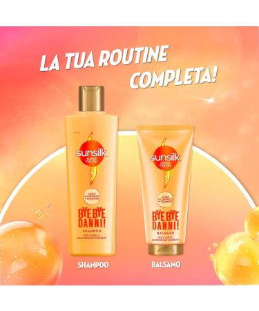  Sunsilk Sunsilk Bye Bye - Nourishing shampoo for damaged and dull hair with hyaluronic acid and ceramic - 6 x 220ml bottles - Buy Online on GoSupps.com