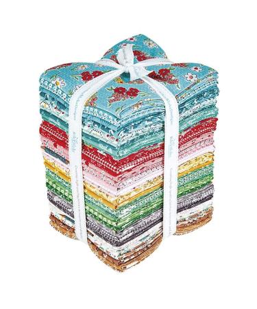 Stitch Fat Quarter Bundle by Lori Holt for Riley Blake Designs, 42 Pcs. (FQ-10920-42)