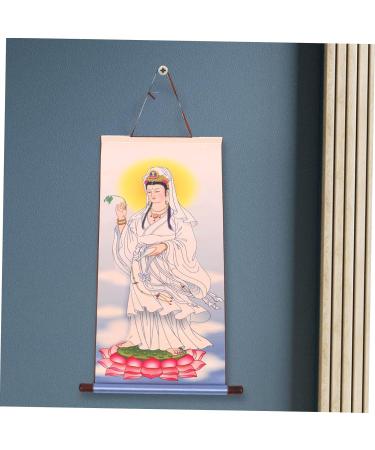 Parliky Bathroom Decorations Home Decor Reel Wall Art Painting Arts Hanging Scroll Wall Decoration at Home 88.00X42.00X3.00CM As Shown - Buy Online on GoSupps.com