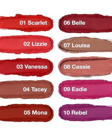 Phoera Non Transfer Lipstick - Waterproof, Smudge-proof, and Long-Lasting (05 Mona) - Buy Online on GoSupps.com