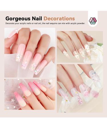 Saviland Acrylic Nail Kit for Beginners - Professional 6 Colors Powder and Liquid Set with Essential Oil, Sequins and Rhinestones - Nail Art Starter Kit for Extension and Carving - Buy Online on GoSupps.com