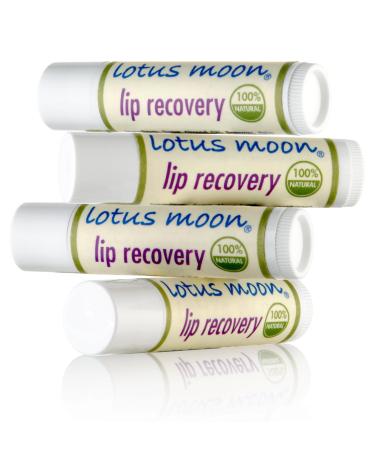 Lotus Moon Lip Recovery Lip Balm - 4-pack - The best lip balm your lips will ever LOVE!