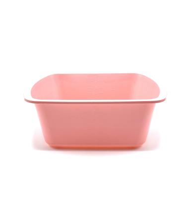 Epic Medical Supply Wash Basin Plastic 7 Quart Rectangular 1 Count (Rose)