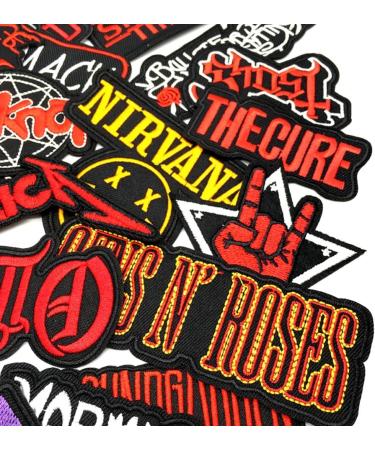 32 Sets Skull Rock Band Patches for Backpacks & Clothing - Horror & Punk DIY Applique Adventure Stickers - Momoso_Store - Buy Online on GoSupps.com