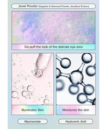 I Dew Care Hydrogel Eye Patch - Starlit Kitten | Reduce Dark Circles, Fine Lines, Puffy Eyes & Bags | Hydrating & Brightening Under Eye Patches with Caffeine & Hyaluronic Acid - Buy Online on GoSupps.com