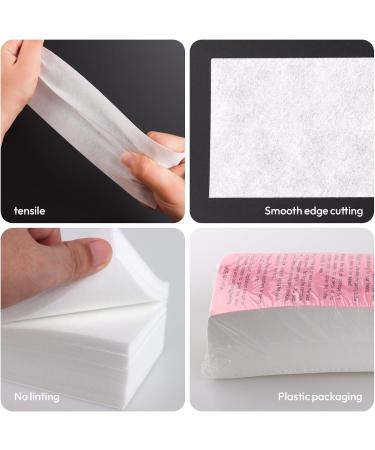 GEN'C B AUTY 100PCS Wax Strips Non-Woven Wax Strips for Facial and Body Professional Arms Legs Lip Eyebrow Hair Removal wax strips (8'' x 2.75''). 100pcs White - Buy Online on GoSupps.com