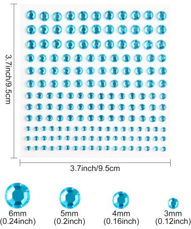 Self-Adhesive Glitter Stones - 2300+ Decorative Stones for Face Makeup Nail Art & Kids Crafts | International Shipping - Buy Online on GoSupps.com