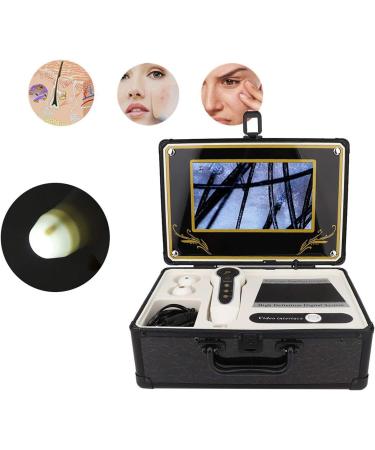 9 Inch Skin Hair Follicle Detector 50X/200X Hair Analyzer HD LCD Screen Four Colors Skin Pigment Detector Analyzer Skin Diagnosis Scanner System for Home and Beauty Salon - Buy Online on GoSupps.com