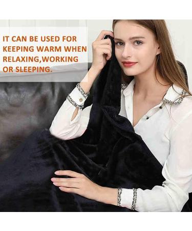 Schal Portable Ceiling - Warm Double-Sided Plush for Office Use | Dark Gray Anti-Shrinkage - Buy Online on GoSupps.com