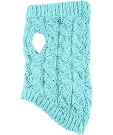 Buy Famkit Blue Dog Collar Sweater - Stylish Turtleneck Pullover Knitwear for Pets (Size L: 8.8-11lbs) | Warm & Fashionable Dog Clothing - Buy Online on GoSupps.com