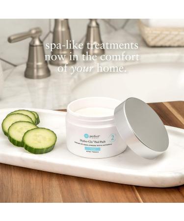Hydro-Glo Peel Pads 40% with Lactic, Mandelic & Glutathione - Perfect Image - Buy Online on GoSupps.com